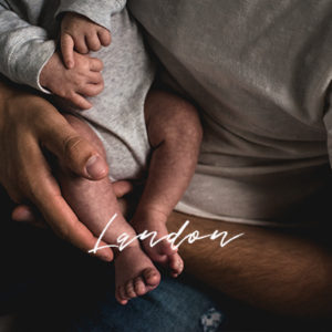 Landon | Newborn button
